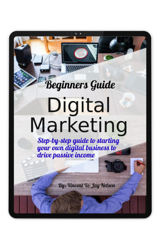 Beginners guide for digital marketing - Tablet style