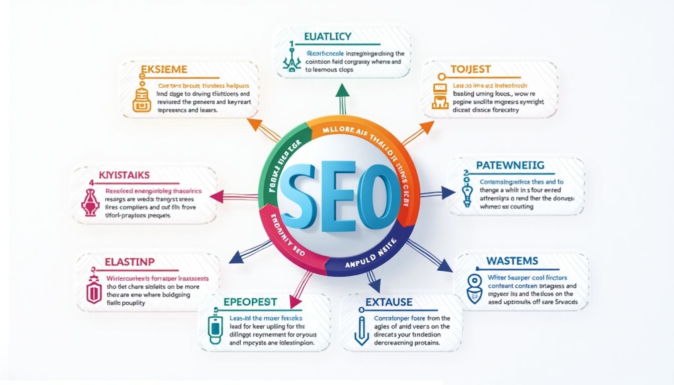 SEO chart for affiliate marketing strategies in 2025.